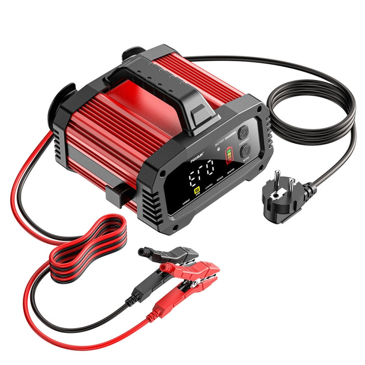 FOXSUR 25A 12V/24V Portable High-Power Car Ship Motorcycle Charger(JP Plug) - Battery Charger by FOXSUR | Online Shopping UK | buy2fix