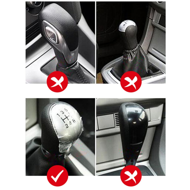 Automotive Silicone Manual Automatic Shift Lever Protective Cover, Size: Handbrake Black - Shift Knob by buy2fix | Online Shopping UK | buy2fix