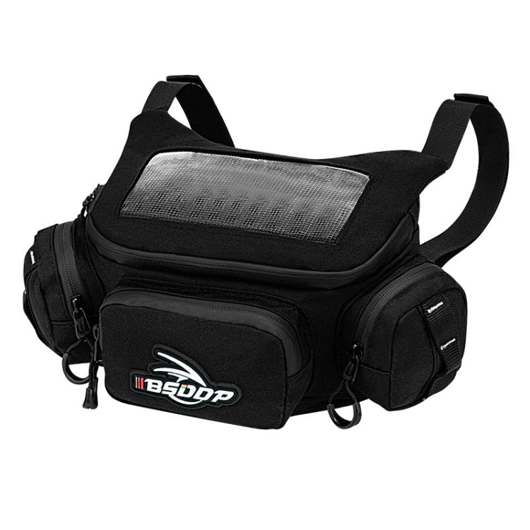 BSDDP Motorcycle Front Bag Waterproof Multifunctional Riding Waist Bag(White Label) - Bags & Luggages by BSDDP | Online Shopping UK | buy2fix