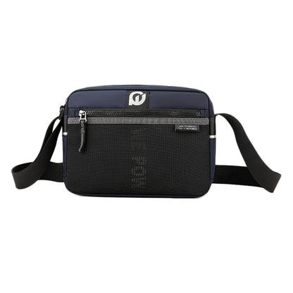 WEPOWER Men Outdoor Casual Nylon Crossbody Bag Single Shoulder Satchel(Dark Blue) - Single-shoulder Bags by WEPOWER | Online Shopping UK | buy2fix