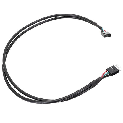 60cm Motherboard 9Pin USB2.0 Extension Cable 26AWG Double Shielded Cord - USB Cable by buy2fix | Online Shopping UK | buy2fix