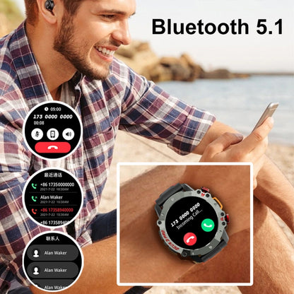 LOKMAT ZEUS3 Pro 1.39-Inch 5ATM Waterproof Outdoor Sports Bluetooth Call Smart Watch(Orange) - Smart Watches by LOKMAT | Online Shopping UK | buy2fix