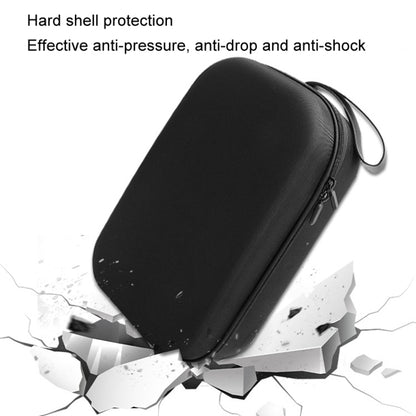 For Meta Quest 2 / 3 VR Glasses Integrated Storage Protective Case Portable Hard Bag(Black) - VR Accessories by buy2fix | Online Shopping UK | buy2fix