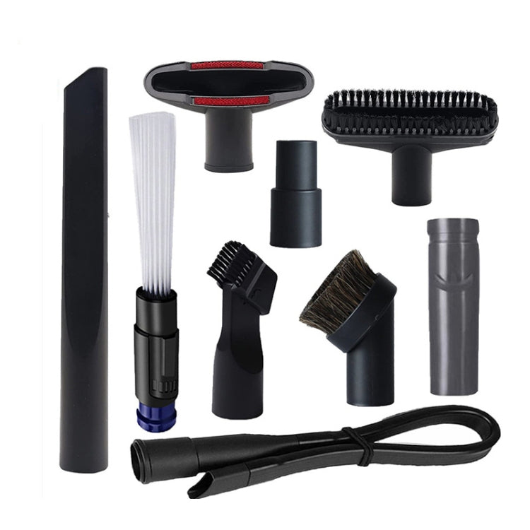 9 In 1 Set 4 Universal Vacuum Attachments 32mm Nozzle Adapter Accessories Cleaning Kit - Other Accessories by buy2fix | Online Shopping UK | buy2fix