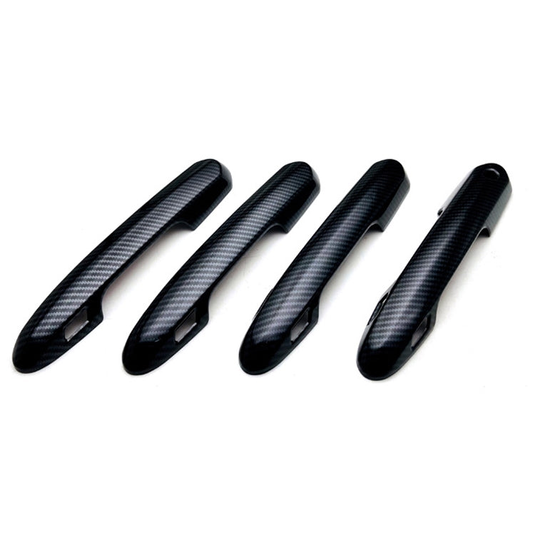 For 2023 Toyota Crown Right-hand Drive Door Handle Protection Cover Decoration(Carbon Fiber) - Decorative Strip by buy2fix | Online Shopping UK | buy2fix