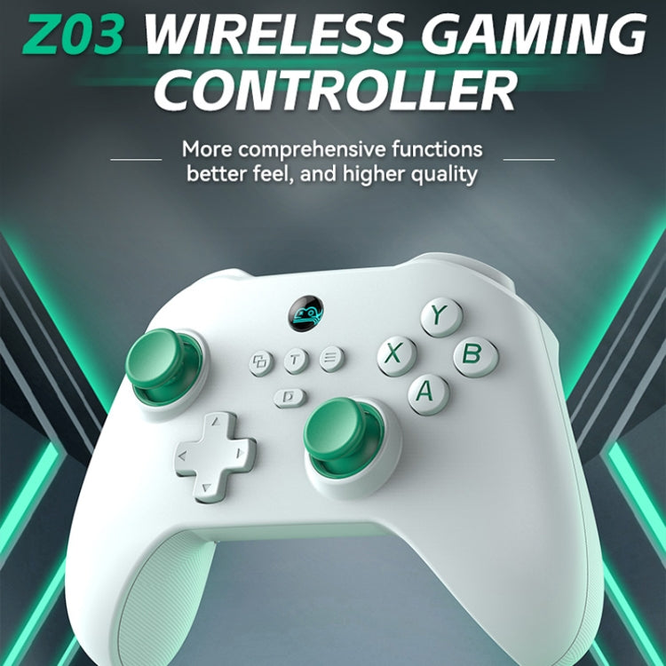 Z03 Wireless Bluetooth Game Controller For Switch / IOS / Android / PC / PS3 / PS4, Spec: White - Gamepads by buy2fix | Online Shopping UK | buy2fix