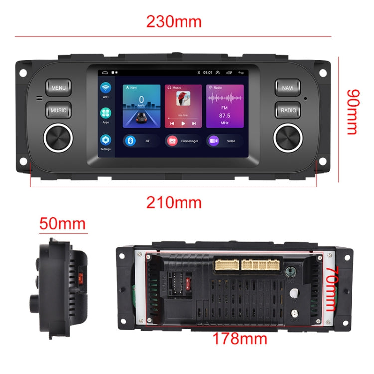 For Para Jeep Grand Cherokee 1999-2004 Carplay Android Navigation All-In-One Monitor With Large Screen(Standard) - Car MP3 & MP4 & MP5 by buy2fix | Online Shopping UK | buy2fix