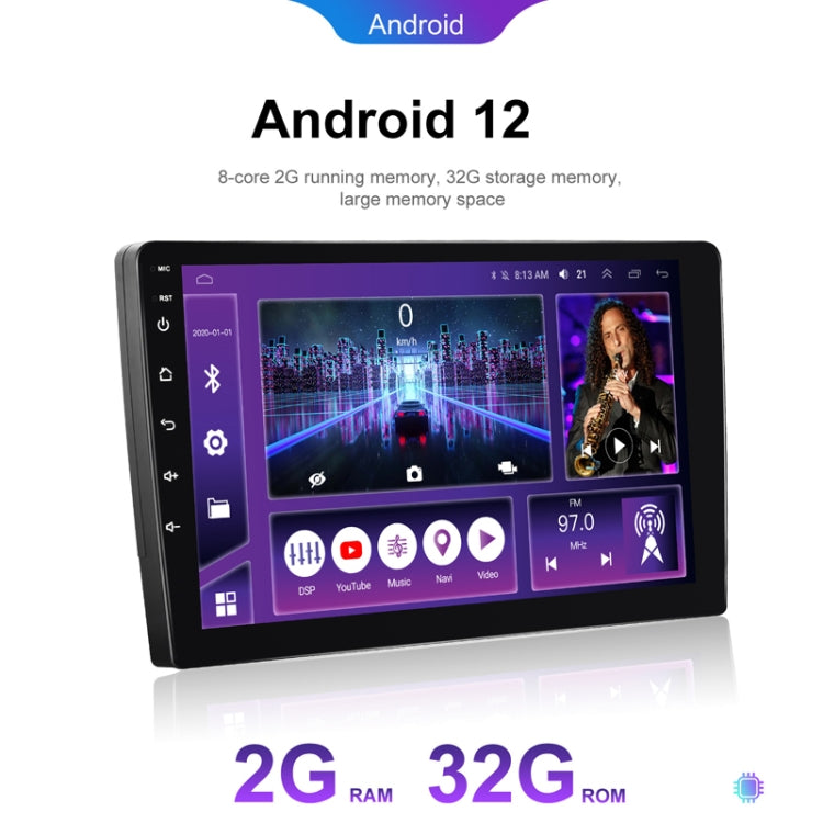 Universal 9 Inch 8 Core CarPlay Android Navigation Car Center Control All-In-One Monitor, Memory: 4+64G(Standard) - Car MP3 & MP4 & MP5 by buy2fix | Online Shopping UK | buy2fix