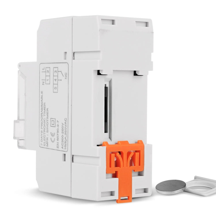 SINOTIMER TM919H-1 110V 16A DIN Rail 4 Pins Voltage Output Digital Switch Timer Automatic Cycle Timing Controller - Switch by SINOTIMER | Online Shopping UK | buy2fix