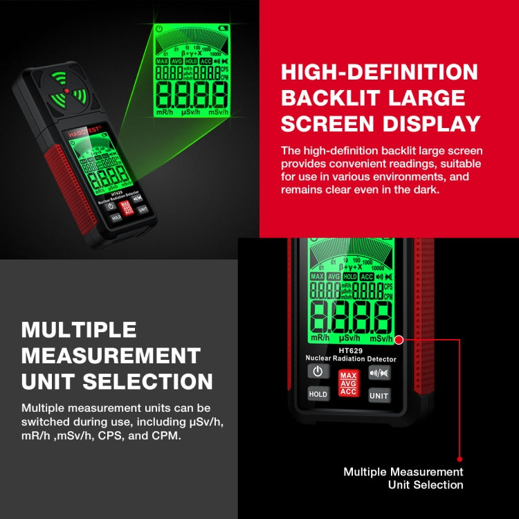 HABOTEST Nuclear Radiation Pollution Radioactive Marble Detector - Radiation Detector by HABOTEST | Online Shopping UK | buy2fix