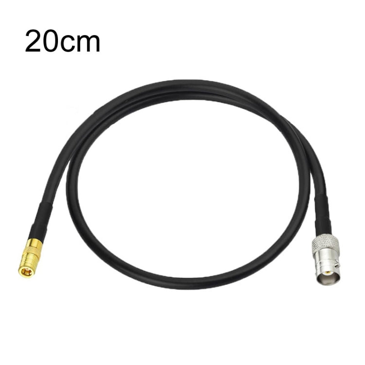 20cm BNC Female To SMB Male RG174 Coaxial Cable - Connectors by buy2fix | Online Shopping UK | buy2fix