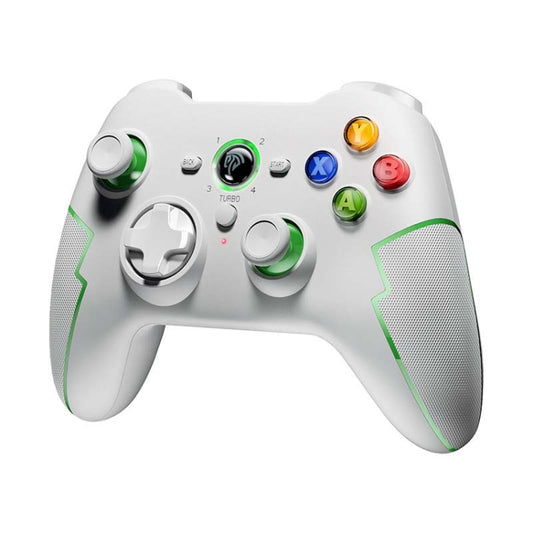 EasySMX 9013Pro  Wireless Game Controller For Switch / PS3 / IOS / Android / PC(White Green) - Gamepads by EasySMX | Online Shopping UK | buy2fix