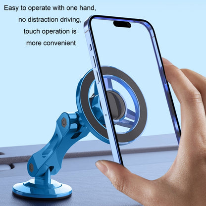 Magsafe Car Magnetic Rotating Adjustable Mobile Phone Holder(Blue) - Car Holders by buy2fix | Online Shopping UK | buy2fix