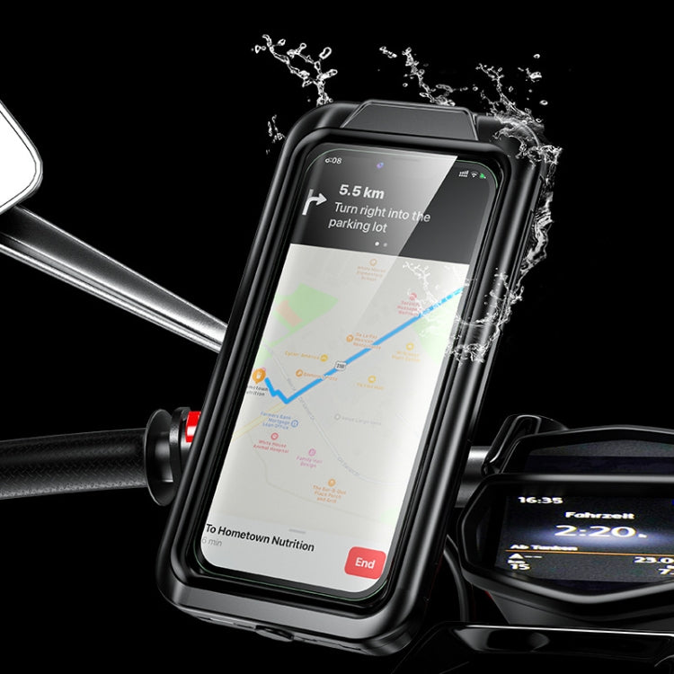 kewig Motorcycle Waterproof Box Outdoor Cycling Mobile Phone Holder(M18L-B1) - Holder by Kewig | Online Shopping UK | buy2fix