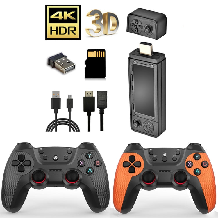 X9 Ultra Video Game Stick Console With 2.4G Double Wireless Controller 128GB 42000+ Games - Pocket Console by buy2fix | Online Shopping UK | buy2fix