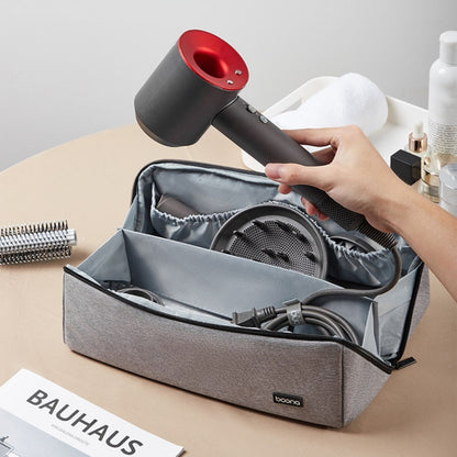 For Dyson Baona BN-DS010 Large Capacity Waterproof Hair Dryer Storage Bag(Gray) - For Dyson Accessories by Baona | Online Shopping UK | buy2fix