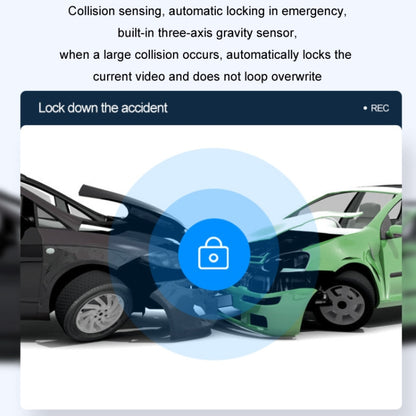 WIFI Mobile Phone 2K Ultra-Clear 360-Degree Rotating Driving Recorder, Version: Step-down Line(No TF Card) - Car DVRs by buy2fix | Online Shopping UK | buy2fix