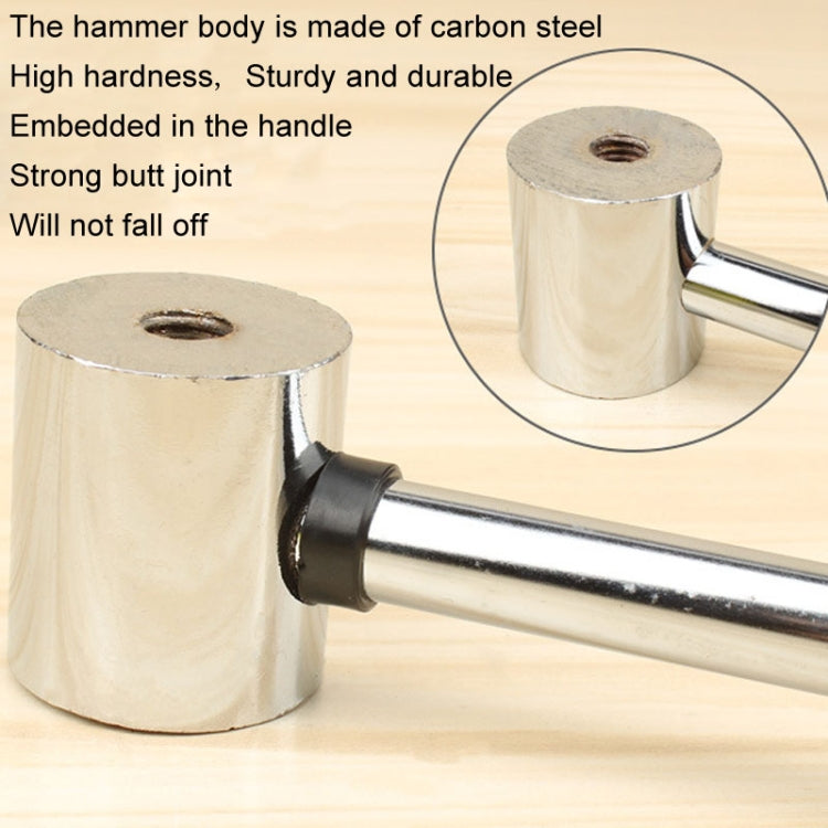 35mm No Bounce Mounting Hammer Handmade DIY Double Face Tap Rubber Hammer - Hammer by buy2fix | Online Shopping UK | buy2fix