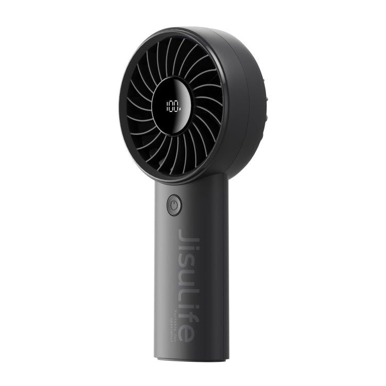 JisuLife Life4 Handheld Portable Small Rechargeable Fan, Battery Capacity: 3600mAh Black - Electric Fans by JisuLife | Online Shopping UK | buy2fix