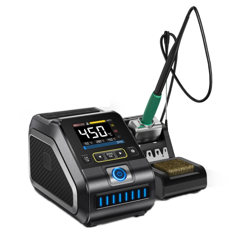 FNIRSI 200W Intelligent Constant Temperature Electric Soldering Iron Station, Set: EU Plug F210 K Head - Electric Soldering Iron by FNIRSI | Online Shopping UK | buy2fix