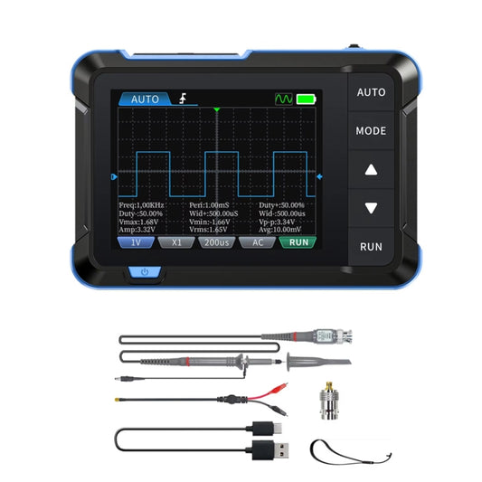 FNIRSI 2 In 1 Mini Portable Digital Oscilloscope Signal Generator, Set: Upgrade - Digital Multimeter by FNIRSI | Online Shopping UK | buy2fix