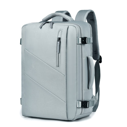 WEIXIER B722 Simple Style Large Capacity Travel Multifunctional Backpack(Light Blue) - Double-shoulder Bags by WEIXIER | Online Shopping UK | buy2fix