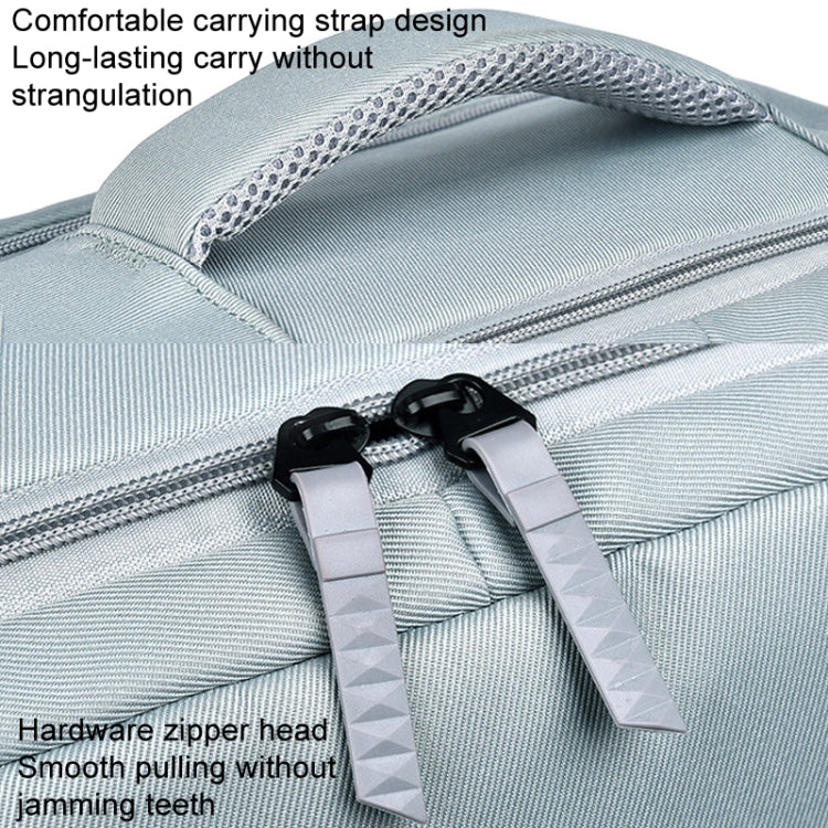 WEIXIER B722 Simple Style Large Capacity Travel Multifunctional Backpack(Light Blue) - Double-shoulder Bags by WEIXIER | Online Shopping UK | buy2fix