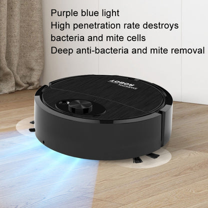 Intelligent Sweeping Robot Sweeping Mopping Suction 3 In 1 Cleaning Machine(8088 Black) - Robot Vacuum Cleaner by buy2fix | Online Shopping UK | buy2fix