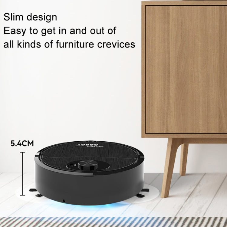 Intelligent Sweeping Robot Sweeping Mopping Suction 3 In 1 Cleaning Machine(8088 White) - Robot Vacuum Cleaner by buy2fix | Online Shopping UK | buy2fix