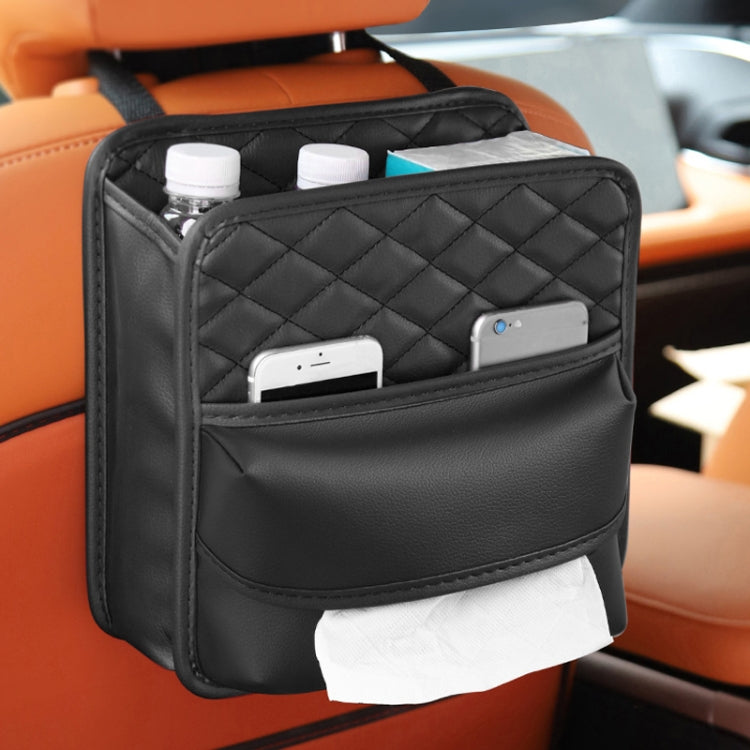 2 In 1 Car Seat Back Storage Hanging Tissue Bag, Style: Standard - Stowing Tidying by buy2fix | Online Shopping UK | buy2fix