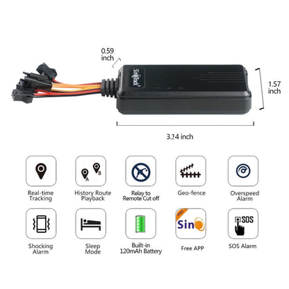 SinoTrack 2G Car Motorcycle GPS Locator(ST-906) - Car Tracker by SinoTrack | Online Shopping UK | buy2fix