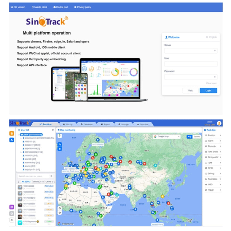 SinoTrack 4G+2G GPS Car Motorcycle Tracking Anti-theft Locator, Specifications: Standard - Car Tracker by SinoTrack | Online Shopping UK | buy2fix