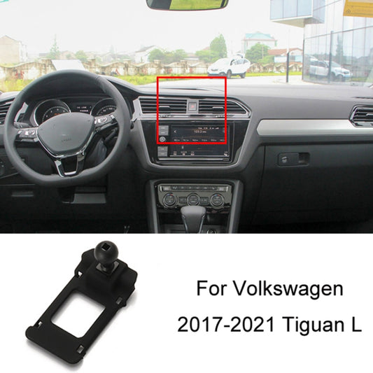 For Volkswagen Car Air Outlet Modified Mobile Phone Holder Base, Model: 17-21 Tiguan L - Special Car Holders by buy2fix | Online Shopping UK | buy2fix