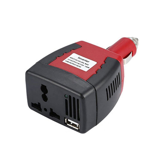 75W Car Inverter Voltage Conversion USB Port Charger, Color: 12 To 110V 0.5A Black - Modified Square Wave by buy2fix | Online Shopping UK | buy2fix