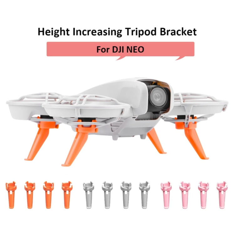 For DJI Neo Drone BRDRC Landing Gear Heightened Gear Support Leg Accessories(Orange) - Other by BRDRC | Online Shopping UK | buy2fix