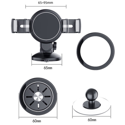 Central Control Instrument Panel Car Navigation Universal Phone Holder, Model: X24-6 Clip Suction Cup - Universal Car Holders by buy2fix | Online Shopping UK | buy2fix