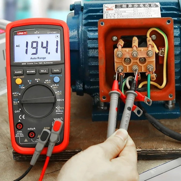 UNI-T True RMS Backlight Large Screen Anti-Burn 5999 Digital Multimeter, Model: UT139C - Digital Multimeter by UNI-T | Online Shopping UK | buy2fix