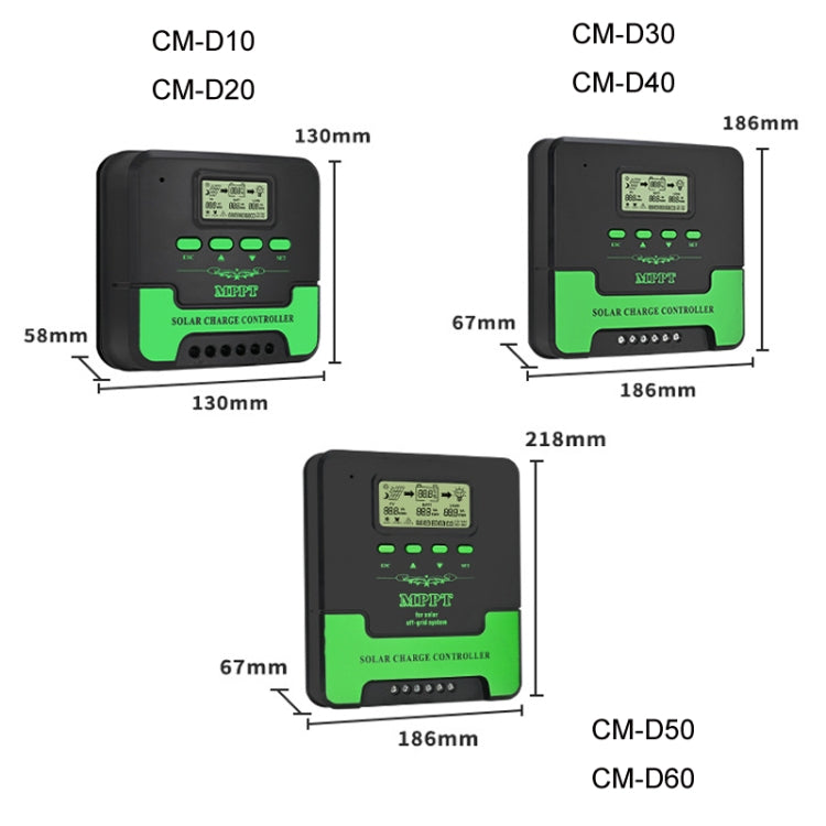 12V-24V 40A WIFI Remote MPPT Home Energy Storage Control System Solar Controller, Model: CM-D40 - Others by buy2fix | Online Shopping UK | buy2fix