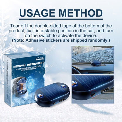 Rayhong Car Windshield Rearview Mirror Antifreeze Snow Melting Instrument(1pc) - Ice Scraper by Rayhong | Online Shopping UK | buy2fix