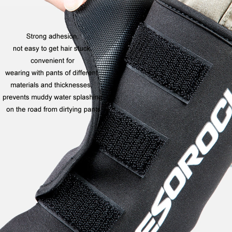 MESOROCK Motorcycle Riding Windproof Velvet Cold-proof Ankle Protection(Black) - Protective Gear by MESOROCK | Online Shopping UK | buy2fix