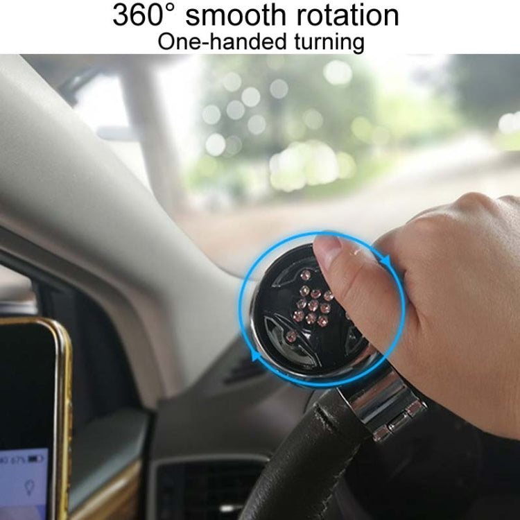 Car Steering Wheel Foldable Ball Bearing Turning Booster, Style: Black - Steering Wheel Accessories by buy2fix | Online Shopping UK | buy2fix