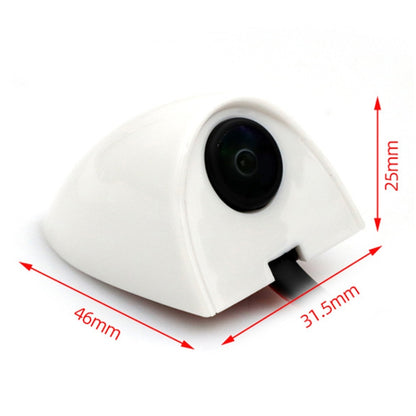 Punch-Free Car Imaging Side View Blind Spot Car Universal Night Vision Camera, Specifications: CVBS Silver - Rear View Cameras by buy2fix | Online Shopping UK | buy2fix