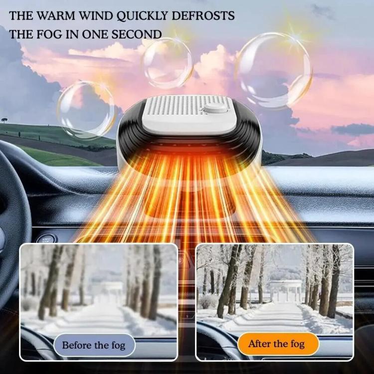 12V Fast Heating Car Heater Glass Defogger(Dark Green) - Heating & Fans by buy2fix | Online Shopping UK | buy2fix