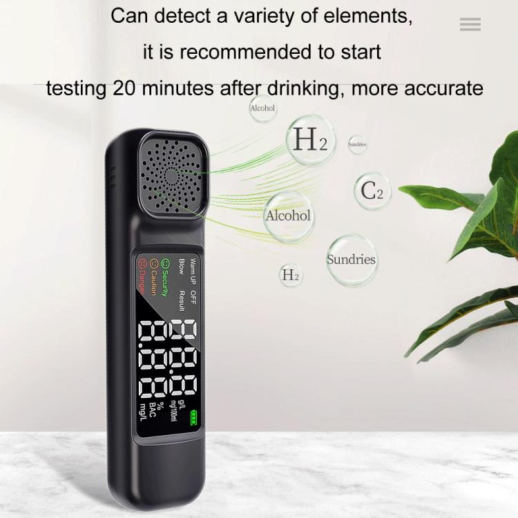 High-Precision Air-Blowing Alcohol Concentration Detector(AM03) - Breath Alcohol Tester by buy2fix | Online Shopping UK | buy2fix