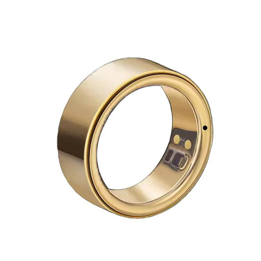 RK-C258 H11 Smart Bluetooth Ring With Sleep / Heart Rate / Blood Pressure Monitoring, Size: 12(Gold) - Smart Rings / Smart Telephones by buy2fix | Online Shopping UK | buy2fix