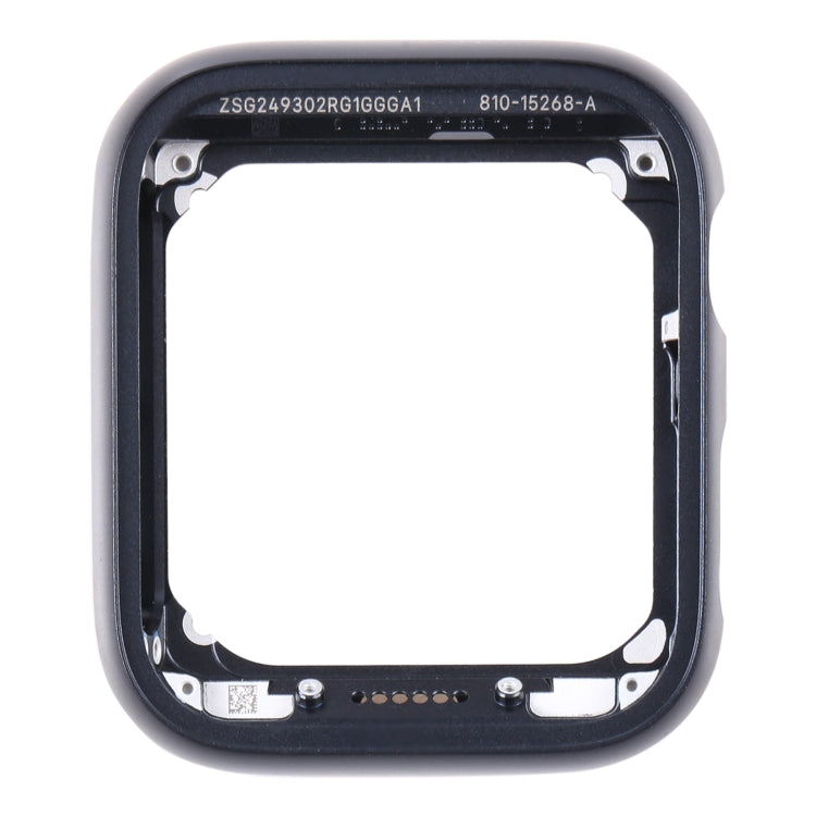 For Apple Watch Series SE 2022 40mm Stainless Steel Middle Frame Bezel Plate (Black) - LCD Related Parts by buy2fix | Online Shopping UK | buy2fix