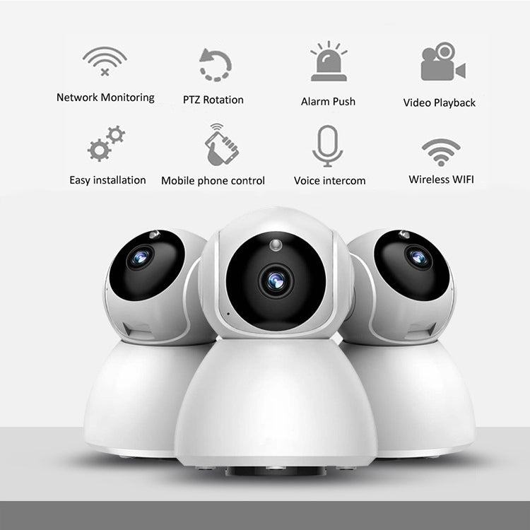 720P HD 1.0 MP Wireless IP Camera, Support Infrared Night Vision / Motion Detection / APP Control, US Plug - Security by buy2fix | Online Shopping UK | buy2fix