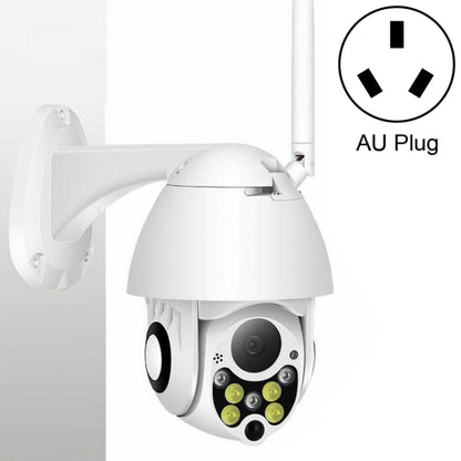 Wireless Surveillance Camera HD PTZ Home Security Outdoor Waterproof Network Dome Camera, Support Night Vision & Motion Detection & TF Card, AU Plug - Security by buy2fix | Online Shopping UK | buy2fix