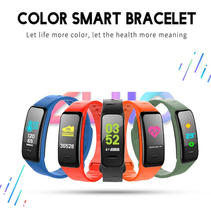 CHIGU C1Plus Fitness Tracker 0.96 inch IPS Screen Smartband Bracelet, IP67 Waterproof, Support Sports Mode / Blood Pressure / Sleep Monitor / Heart Rate Monitor / Fatigue Monitor / Sedentary Reminder (Blue) - Smart Wear by buy2fix | Online Shopping UK | buy2fix