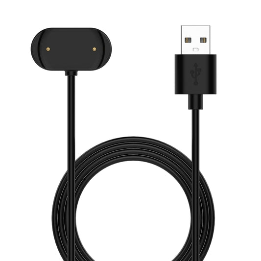 For Amazfit T-Rex 2 Magnetic Cradle Charger USB Charging Cable, Lenght: 1m (Black) - Smart Wear by buy2fix | Online Shopping UK | buy2fix